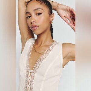 Reformation Cristina Floral Blouse